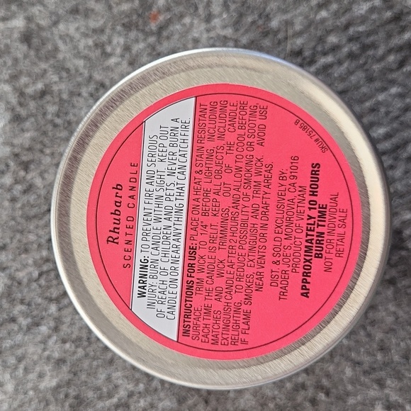 Trader Joe’s candles set of 4 - Picture 7 of 9